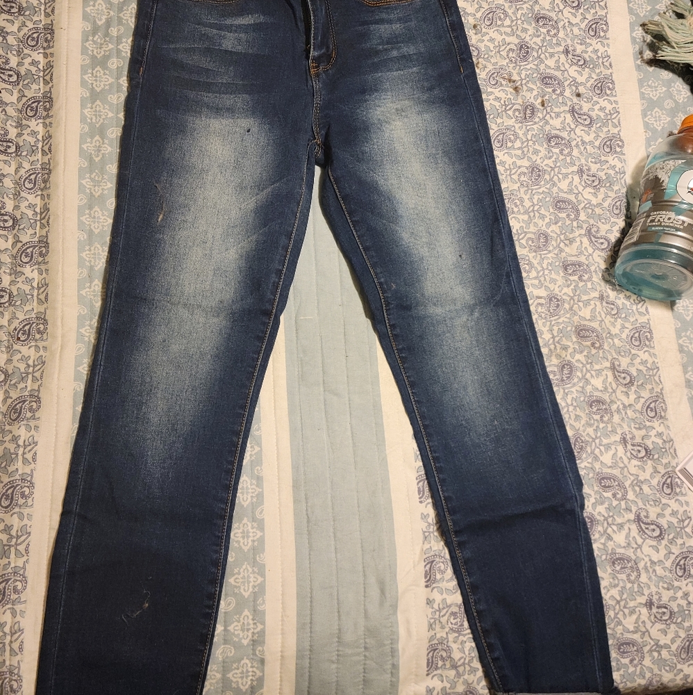California vintage dark blue jeans